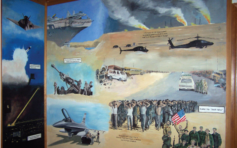 Inside War Mural